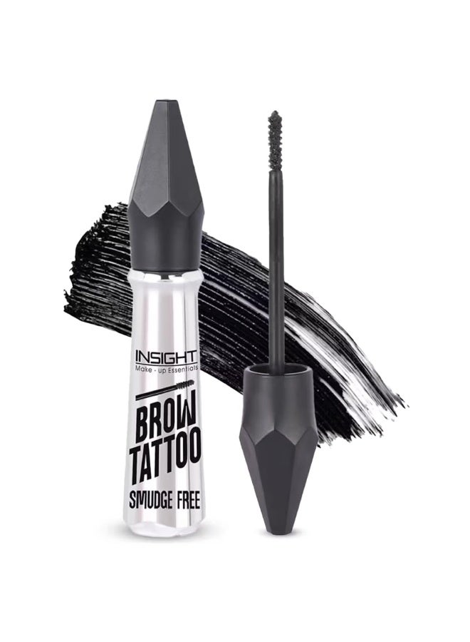 INSIGHT Cosmetics Brow Tattoo - Black|Natural Finsh|Long Lasting|Smudge Free|Transferproof|Sculpts & Defines-5 g - Image 1